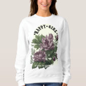 ハッピーガールフローラTシャツ スウェットシャツ (正面)