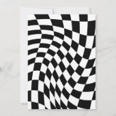 ハッピーガールレトロダイシーの1歳誕生日パーティー 招待状 (裏面)