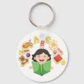 ハッピーガール読ズ キーホルダー (裏面)