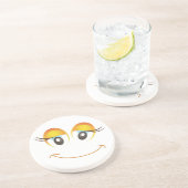 ハッピーガール顔 コースター (側面)