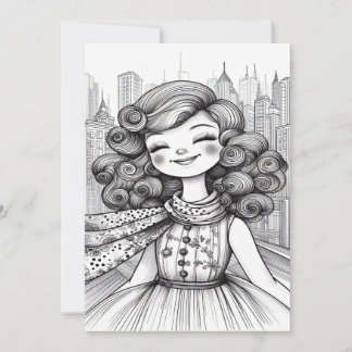 ハッピーガール サンキューカード