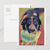 ハッピーガール ポストカード (正面/裏面)