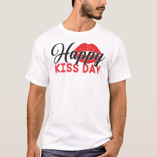 ハッピーキスデー Tシャツ (正面)
