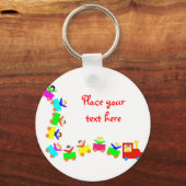 ハッピーキッズトレイン キーホルダー (正面)