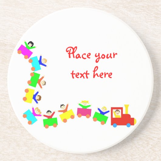 ハッピーキッズトレイン コースター (正面)