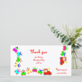 ハッピーキッズトレイン サンキューカード (スタンド正面)