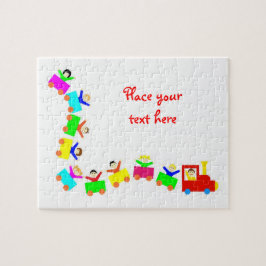 ハッピーキッズトレイン ジグソーパズル