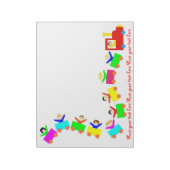 ハッピーキッズトレイン ノートパッド (回転)