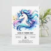 ハッピーキッズホース誕生日 招待状 (スタンド正面)