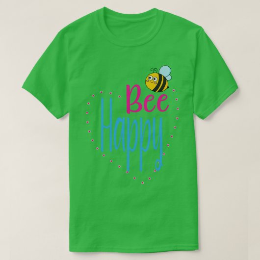 ハッピーキッズ・カワイビー Tシャツ (デザイン正面)