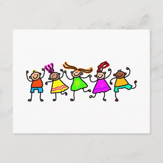 ハッピーキッズ ポストカード (正面)