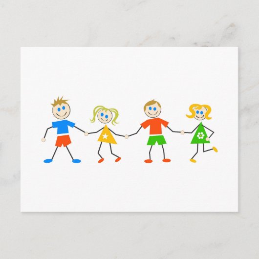 ハッピーキッズ ポストカード (正面)