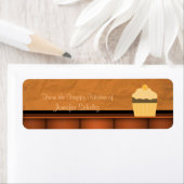 ハッピーキッチンカップケカスタムーキパーソナライズされた ラベル (インサイチュ)