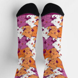 ハッピーキッチンズレズビアンプライド ソックス