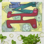 ハッピーキッチンタオル キッチンタオル (折り畳み)