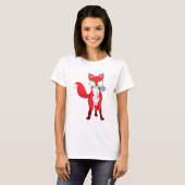ハッピーキツネ Tシャツ (正面フル)
