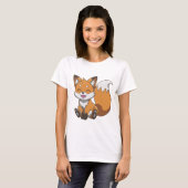 ハッピーキツネ Tシャツ (正面フル)