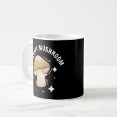 ハッピーキノコかわいいおもしろいプレミアム コーヒーマグカップ (正面左)