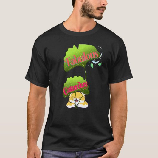 ハッピーキャタデー Tシャツ (正面)