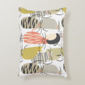 ハッピーキャッツお洒落パターン アクセントクッション (正面(垂直))