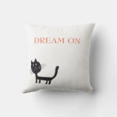 ハッピーキャッツリソグラフィスロークッション クッション (裏面)