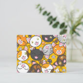 ハッピーキャッツ ポストカード (スタンド正面)