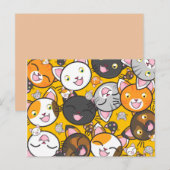 ハッピーキャッツ ポストカード (正面/裏面)