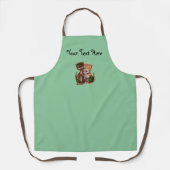 ハッピーキャットカップルがネズミを飼い始める環境 エプロン (正面)