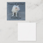 ハッピーキャットデイ！ ノートカード (正面/裏面)
