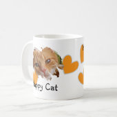 ハッピーキャットハッピーキャットママ コーヒーマグカップ (正面左)