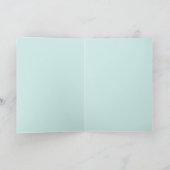 ハッピーキャットパーリングパーソナライズされた カード (内部)