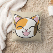 ハッピーキャットピロー クッション (ブランケット)