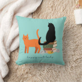 ハッピーキャットレディ クッション (ブランケット)