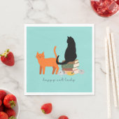 ハッピーキャットレディ スタンダードランチョンナプキン (インサイチュ)