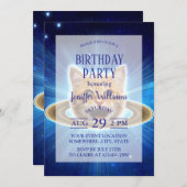 ハッピーキャット宇宙。 招待状 (正面/裏面)