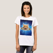 ハッピーキャット宇宙。 Tシャツ (正面フル)