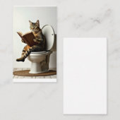 ハッピーキャット：かわいい子猫デザインfor猫好き 名刺 (正面/裏面)