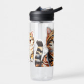 ハッピーキャット ウォーターボトル (左面)