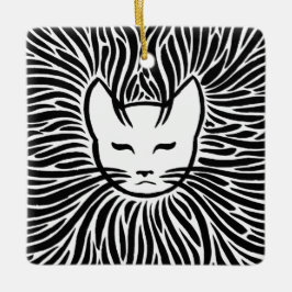 ハッピーキャット セラミックオーナメント