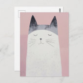 ハッピーキャット ポストカード (正面/裏面)