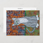 ハッピーキャット ポストカード (正面/裏面)