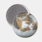 ハッピーキャット マグネット (正面/裏面)