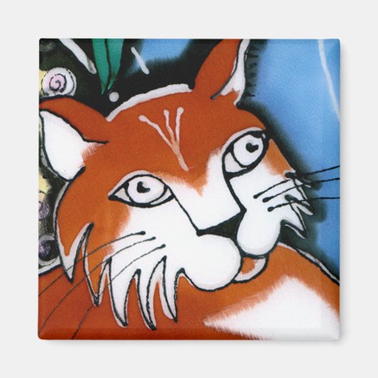 ハッピーキャット マグネット (正面)