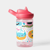 ハッピーキャット&モンスター顔 ウォーターボトル (右面)