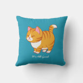 ハッピーキャッパーソナライズされたト クッション (裏面)