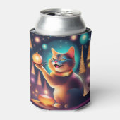 ハッピーキャッ祝トのクリスマス،クール 缶クーラー (缶正面)