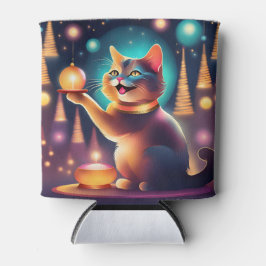 ハッピーキャッ祝トのクリスマス،クール 缶クーラー