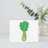 ハッピーキャベツ野菜 ポストカード (スタンド正面)