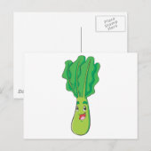ハッピーキャベツ野菜 ポストカード (正面/裏面)