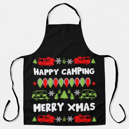 ハッピーキャラバンクリスマスシーズン エプロン (正面)
